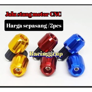 Jalu แฮนด์บาร์รถจักรยานยนต์ cnc แบบเต็ม สําหรับ End nmax lexi pcx aerox vario mio fino Etc