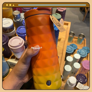 Tumbler Starbucks Studded Collection Core 2023 Fire Element แก้วน้ําสเตนเลส ขนาดแกรนเด 473 มล.