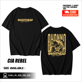 เสื้อยืด พิมพ์ลาย Channa Snakehead Fish Keepers Distro สําหรับผู้ชาย