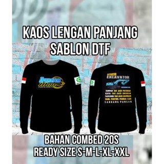 Kobelco เสื้อเชิ้ตแขนยาว ลายรถขุด สําหรับเด็ก