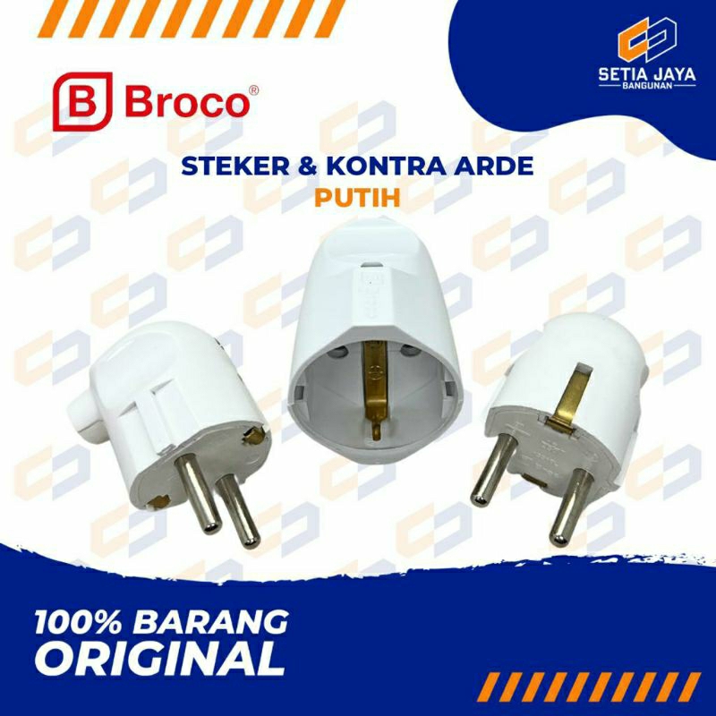 Mutiaradstore Plug / Contra / Kontra / Plug Broco Arde Gee / Gee
