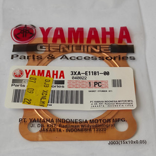 ของแท้ ปะเก็นหัวเปอร์ปาก 1 f1zr f1 zr yamah 3XA-E1181-00