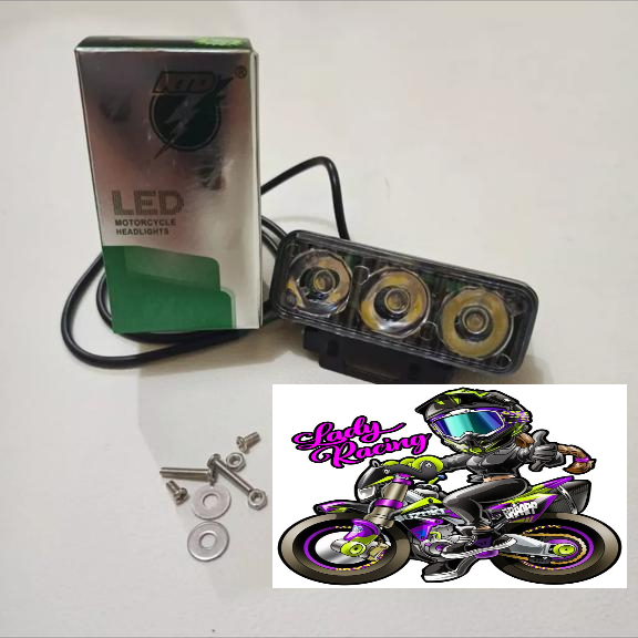 MATA RTD 3 Eyes LED Shooting Spotlight Square รุ่น E03