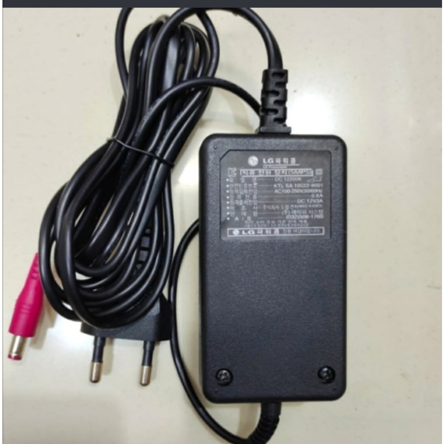 LG 12V 3A ADAPTER***