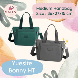 Yuesite Bonny HT กระเป๋าถือ กระเป๋าสะพายไหล่ ขนาดกลาง สําหรับสตรี