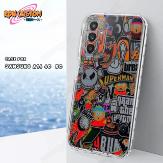 [GRAFITTY Motif] เคสโทรศัพท์มือถือ แบบแข็ง หรูหรา สําหรับ SAMSUNG A14 A14 5G A14 A14 5G A14 A14 5G A14 A14 5G เคส -