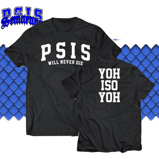 เสื้อยืด พิมพ์ลาย PSIS SEMARANG DISTRO/PSIS WILL NEVER DIE Supporter SEMARANG UNISEX ของแท้ จากอเมริกา