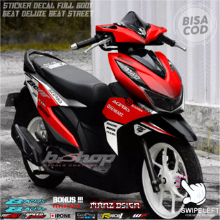 สติกเกอร์รูปลอก ลายกราฟฟิค honda beat deluxe สําหรับติดตกแต่งรถยนต์