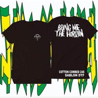 เสื้อยืด พิมพ์ลายโลโก้ BRING ME THE HORIZON DADA