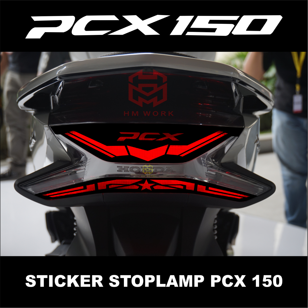 สติ๊กเกอร์ PCX150 STOPLAMP