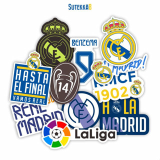 สติกเกอร์แพ็กเกจ REAL MADRID SERIES [11 ชิ้น]