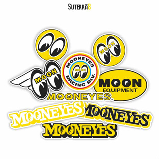 สติกเกอร์แพ็ก MOONEYES VER 1 [9 ชิ้น]