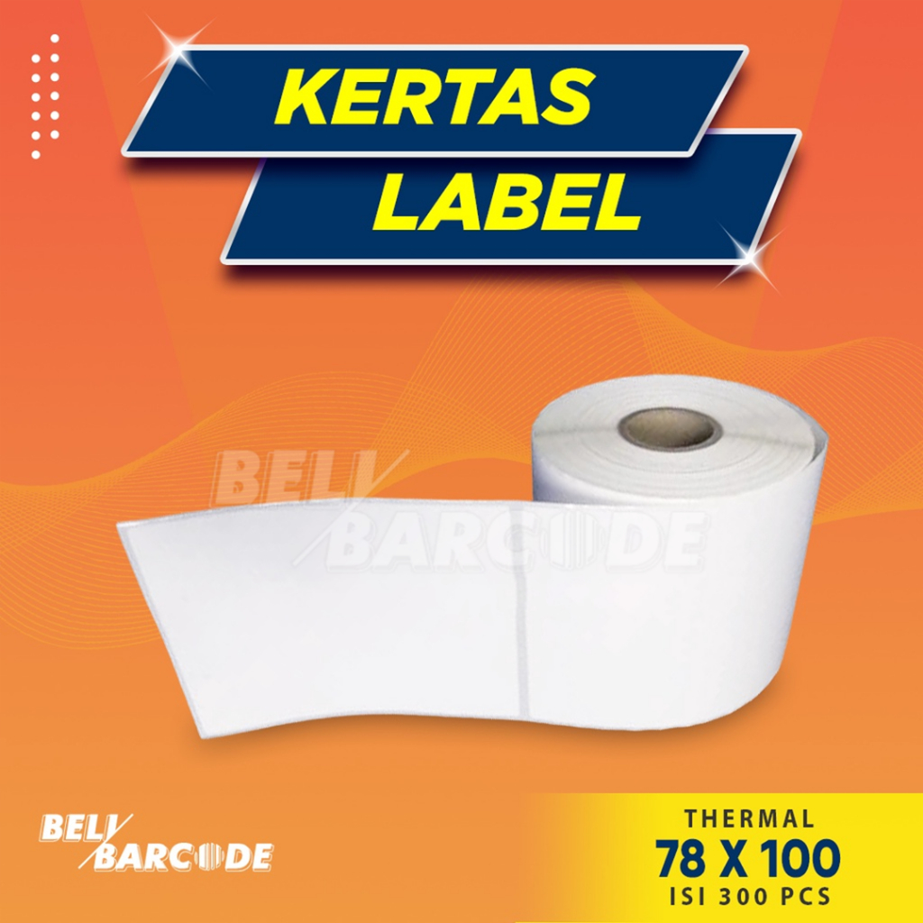 THERMAL LABEL STICKER กระดาษ 78X100 - 78 มม. X 100 มม. XPrinter-XP360B
