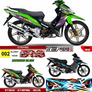 สติกเกอร์ zx 130 lis Vati Kawasaki xz สําหรับติดตกแต่ง