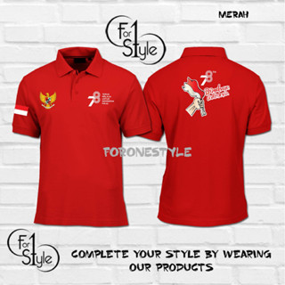 เสื้อโปโล คอปก ครบรอบ 78 ปี 73 - RI Spirit สําหรับ INDONESIA Forward - Gueplaindotcom