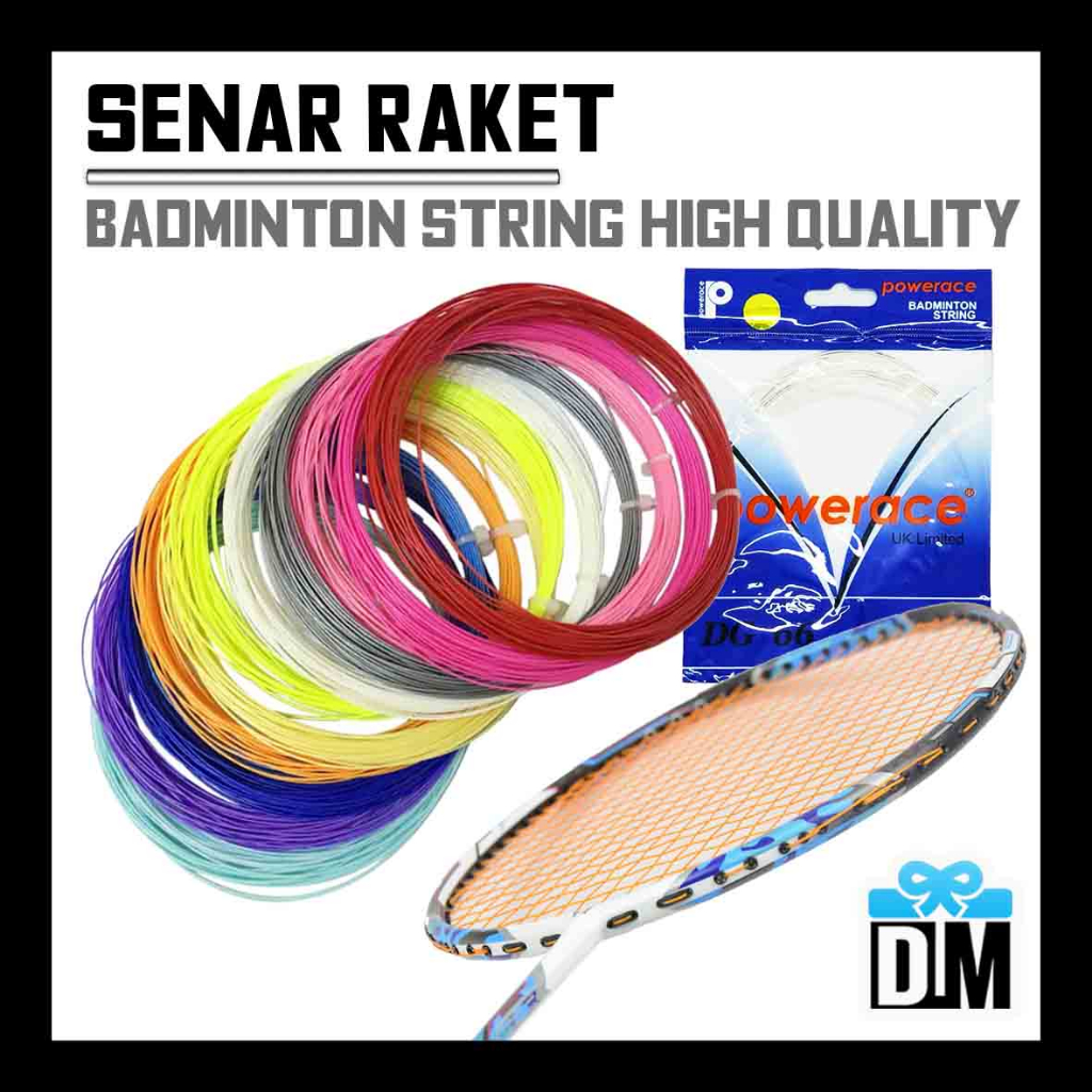 String String Net Racket Net ไม้แบดมินตัน DG 66 mm Pro Ace คุณภาพสูงแบดมินตันดั้งเดิม