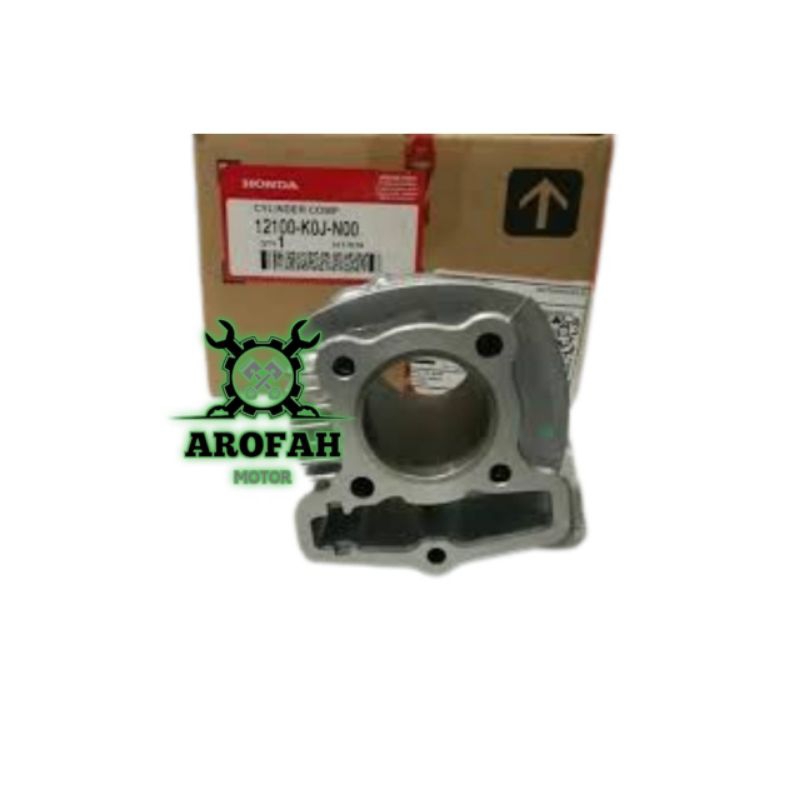 12100K0JN00 กระบอก Comp Block ลูกสูบน่าเบื่อ – Honda BeAT K1A genio และ Scoopy ont k2f