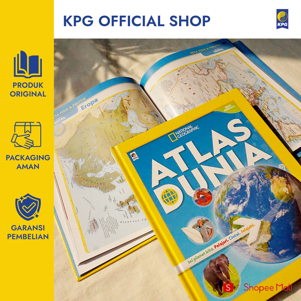 หนังสือ National Geographic World Atlas