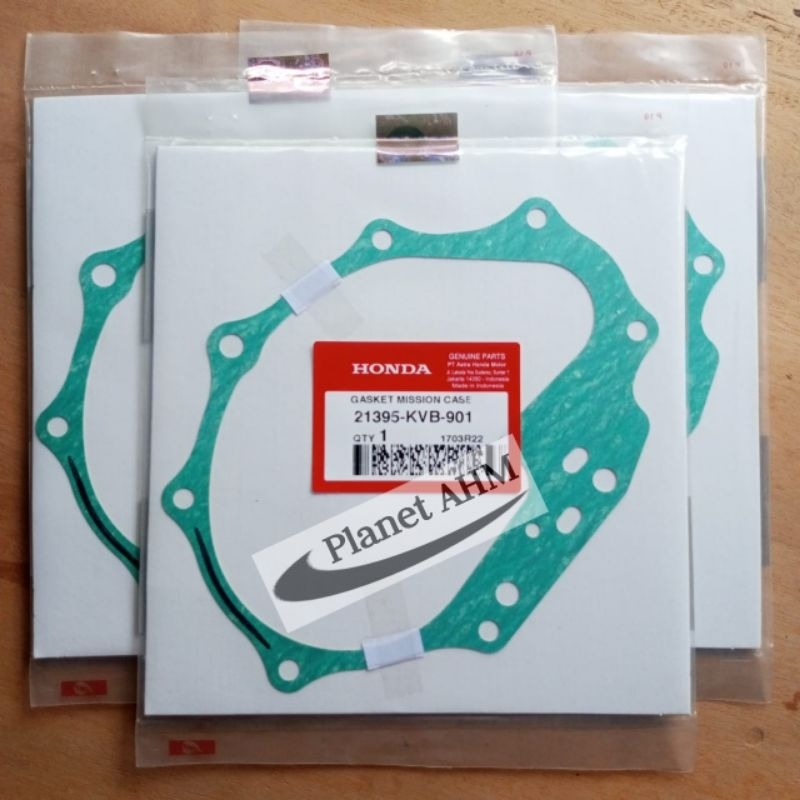 Honda 21395-KVB-901 ปะเก็นMissionกรณีPaking Gardan Beat Scoopy Spacy Vario 110 Karbu & Fi