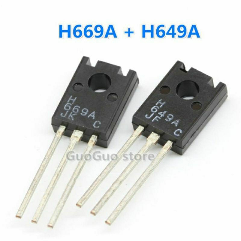 H669A H6649A ONE PAIR TO-126 ในสต็อก