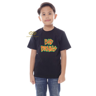 เสื้อยืด พิมพ์ลายวงดนตรี BAD BRAINS สําหรับเด็กอายุ 1-12 ปี