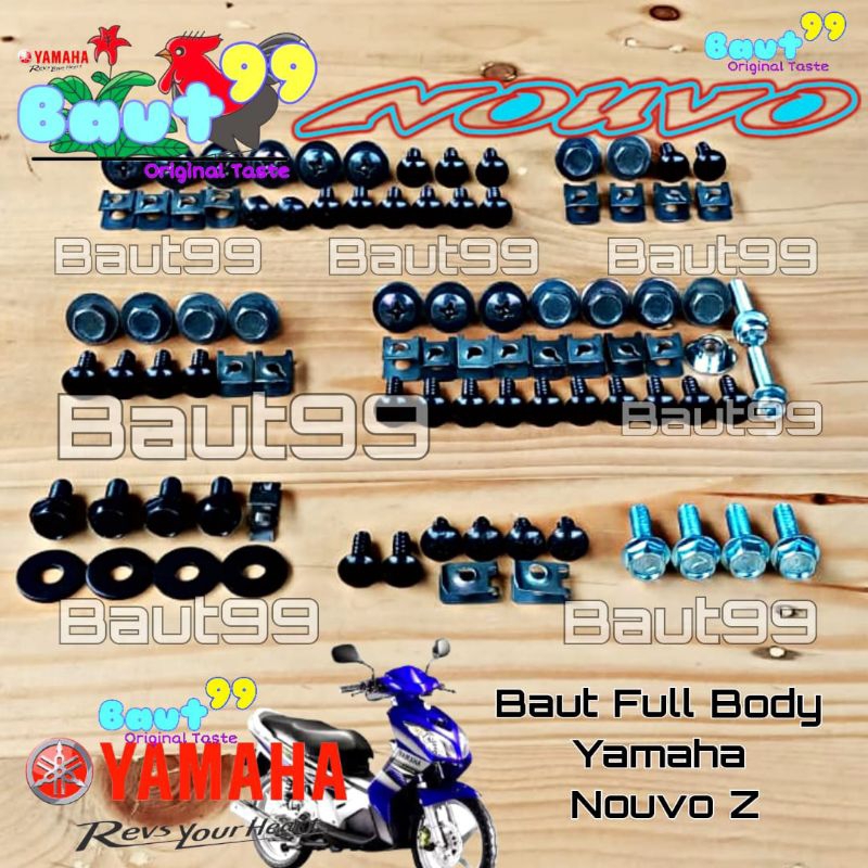 Baut Fullset body Yamaha Nouvo Z/Full body Yamaha Nouvo Z