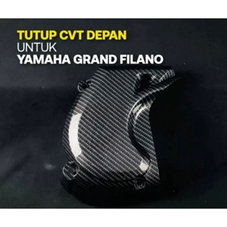 ฝาครอบคาร์บอน CVT ด้านหน้า สําหรับ yamaha grand filano carbon nemo carbon pnp