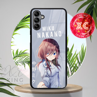 |An11| เคสกระจกเงา สําหรับ HP SAMSUNG A04S A13 A14 4G 5G | ขอเคส HP เคสแข็ง นิ่ม ปรับแต่งได้ | เคสโทรศัพท์มือถือ ลายการ์ตูนอนิเมะ HD MOTIF MIKU NAKANO คุณภาพดี