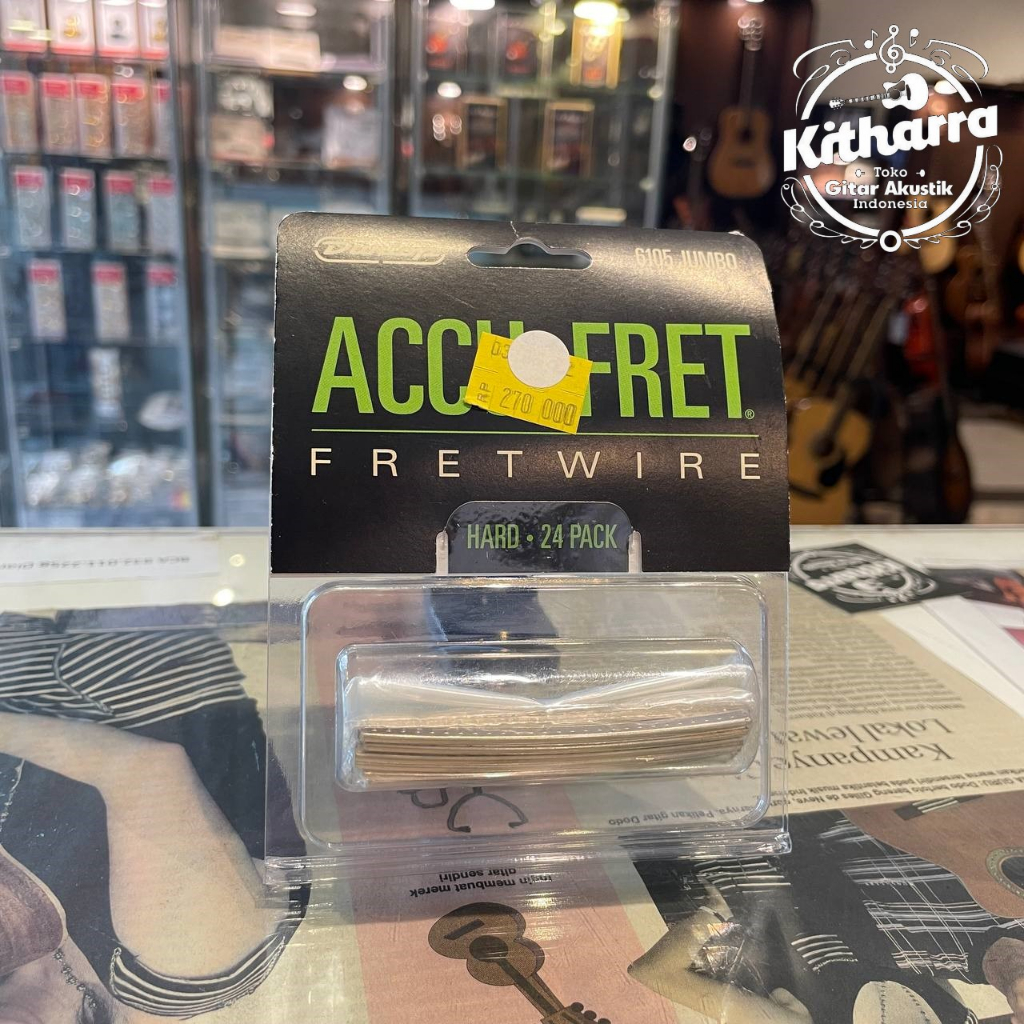 Accu Fret Dunlop 6105 - Jumbo Fretwire - Fretwire กีตาร์