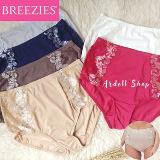 Ab Panties BREEZIES กางเกงชั้นใน เอวสูง ลูกไม้ เรียบ S M L RSP1