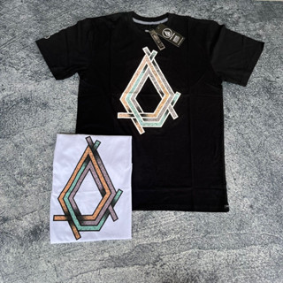 เสื้อยืดแขนสั้น พิมพ์ลายโลโก้ Volcom Knot แบบพรีเมี่ยม