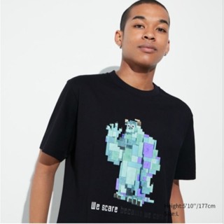 เสื้อเชิ้ตแขนสั้น พิมพ์ลาย UT Pixar Art UNIQLO สําหรับผู้ชาย