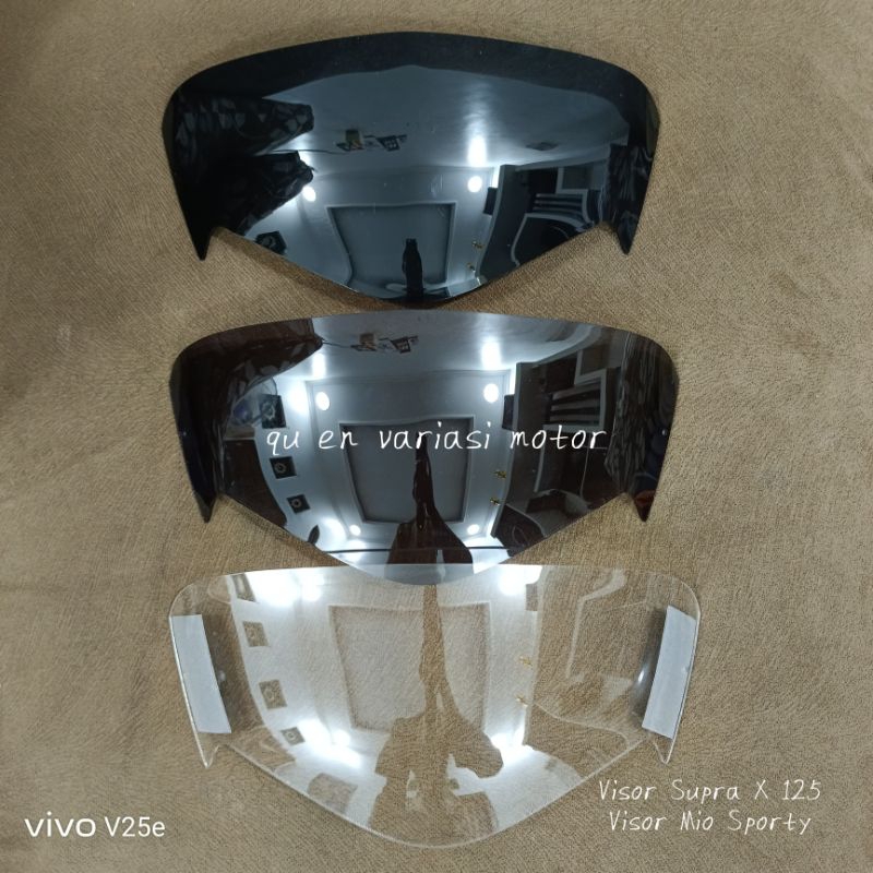 Honda Supra X 125 กระบังหน้ากระจกหน้ารถ Yamaha Mio Sporty Visor