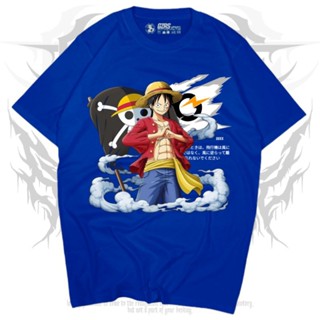 Gzrs เสื้อยืด ลายลิง Luffy D