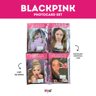 พร้อมส่ง ชุดโฟโต้การ์ด Blackpink - Contents 25 ชิ้น - Jisoo Jennie Rose Lisa - ชุดพีซี