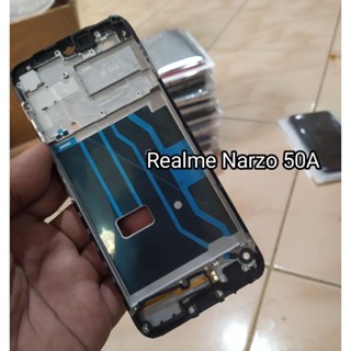 แผ่นรองจาน lcd กรอบกลาง สําหรับ Realme Narzo 50A