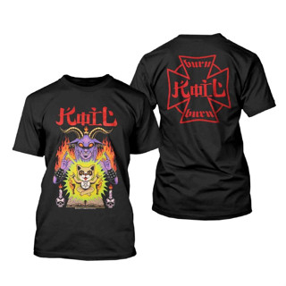 เสื้อยืด พิมพ์ลาย KOIL Heresy Moral สําหรับการเรียนการสอน (Satanic Cat)