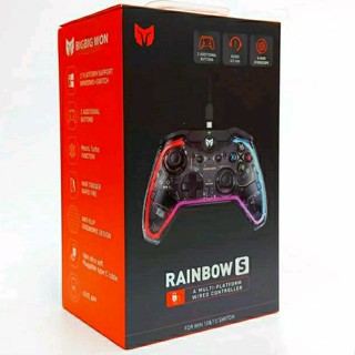 Bigbigwon RAINBOW สวิตช์ควบคุมเกม WindowsPC RAINBOW S แบบใช้สาย