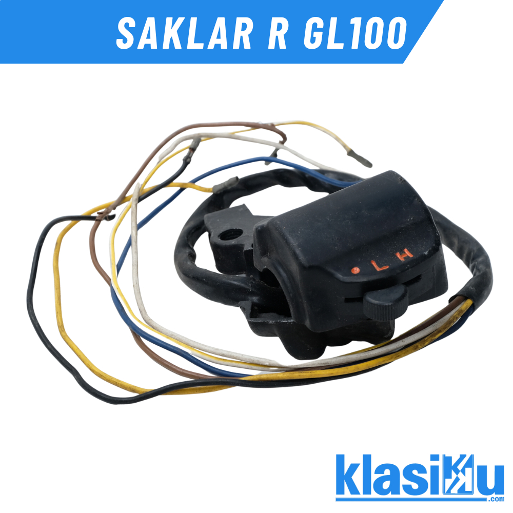 ที่ยึดขวา Honda GL100 GL Pro GL125 สวิตช์มือจับขวา Honda GL100 GL 100 สต็อกเก่า
