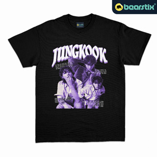 Bearstix - Jungkook เสื้อยืด - Tshrt Army - Seven Shirt - Kpop เสื้อยืดสตรีท