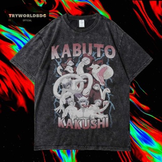 Tryworldbdg เสื้อยืด พิมพ์ลาย "KABUTO" อย่างเป็นทางการ | เสื้อเชิ้ต ซักได้ | หินล้าง | เสื้อยืด ขนาดใหญ่ | Kabuto KAKUSHI เสื้อยืด ล้างทําความสะอาดได้