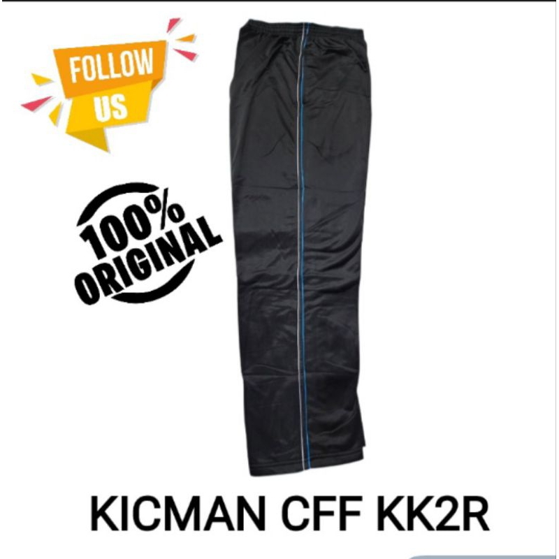 TRAINING PANTS / KICKMAN CCF KK2R BLACK TURKISH LONG PANTS