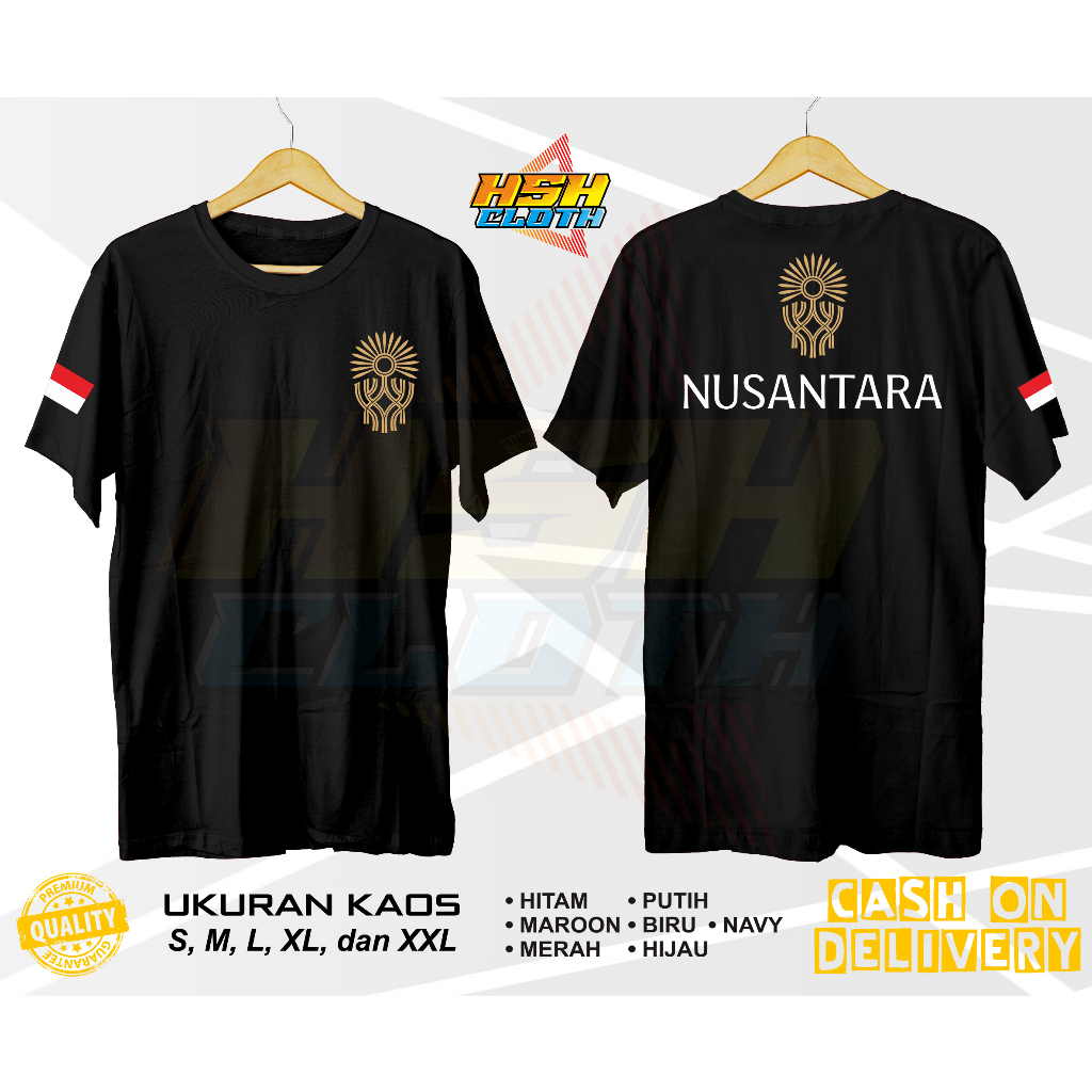 IKN V2 เสื้อยืดสําหรับคุณแม่, State City, Company Cotton Combed 30s NC DTF Screen Printing HSH Cloth