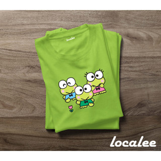 เสื้อยืด ลาย KEROPPI SIBLINGS  KEROPPI SANRIO UNISEX