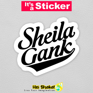 Sheila GANK Sheila on 7so7 สติกเกอร์ไวนิล กันน้ํา สําหรับติดตกแต่งพัดลม