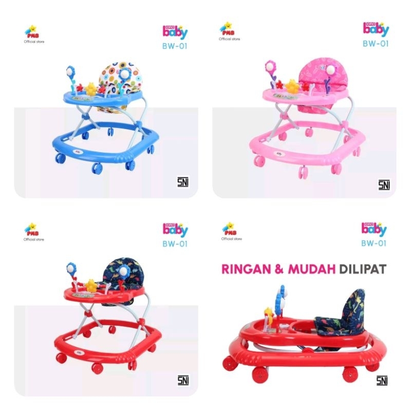 รถหัดเดิน iora BW 01 หัดเดิน Baby