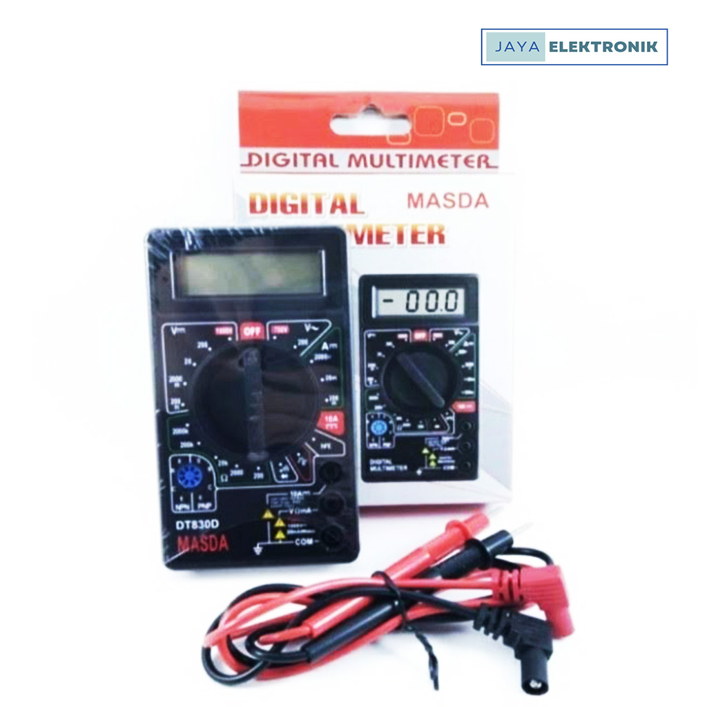 Masda DT830D Digital Multitester Multimeter / MASDA DT830D Digital Multi Avometer