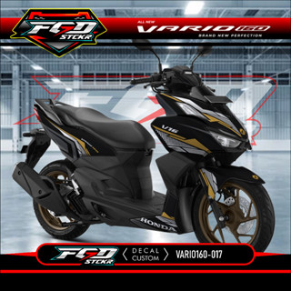 สติกเกอร์รูปลอก ลายกราฟฟิค Fullbody Honda All New Vario 160-variation List Motor 017