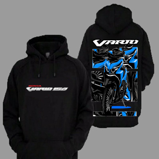 เสื้อกันหนาว มีฮู้ด พรีเมี่ยม สําหรับรถจักรยานยนต์ Honda Vario150