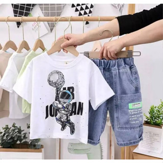 ชุดสูท DENIM JOORDAN สําหรับเด็กผู้ชาย อายุ 1-5 ปี